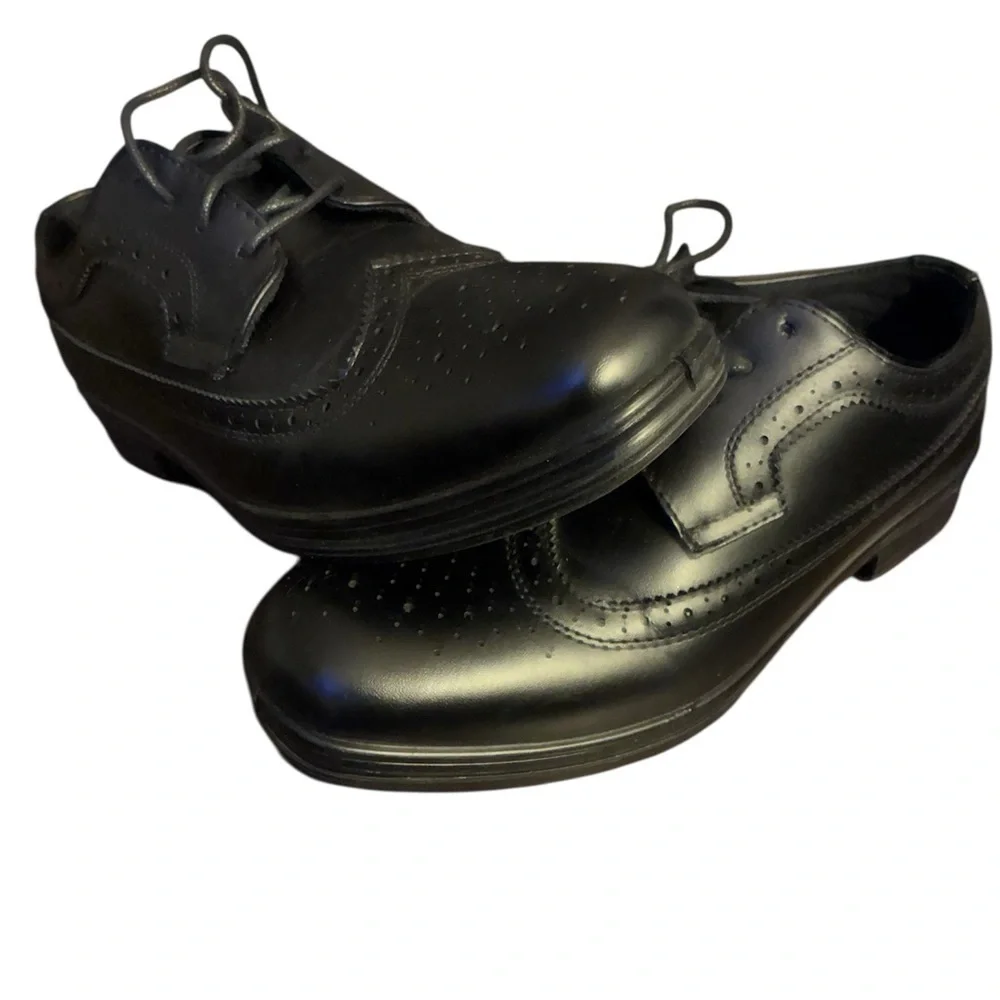 Deer Stags Black Oxford Shoes